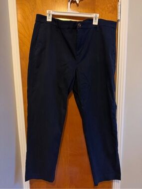 J. Crew Dark Navy Straight Chinos